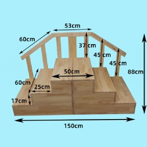 格賽爾Gesell發(fā)育量表兒心量表-II專(zhuān)用測(cè)查小床圍欄床智測(cè)木扶梯檢查桌子椅子